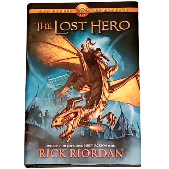 The Lost Hero First Edition 2010 Rick Riordan Hardcover Disney Hyperion Book 1 - Picture 1 of 5